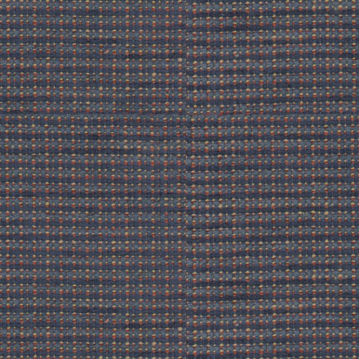 Brunschwig & Fils Tepey Chenille Navy/Multi Fabric 8016109.50.0