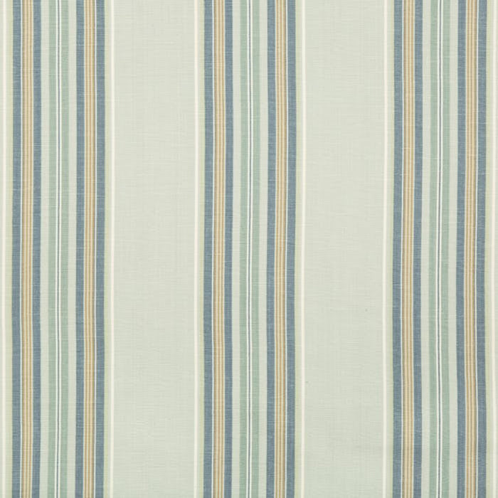 Brunschwig & Fils Verdon Stripe Sea/Blue Fabric 8017101.135.0