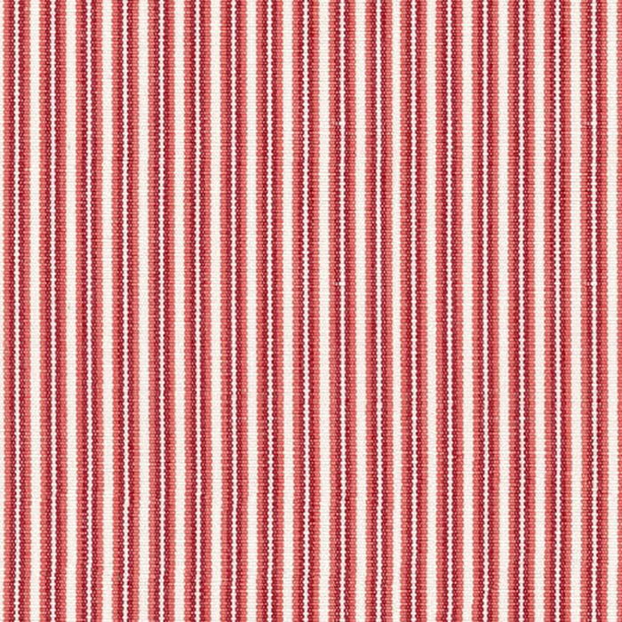 Brunschwig & Fils Chamas Stripe Tomato Fabric 8017103.19.0