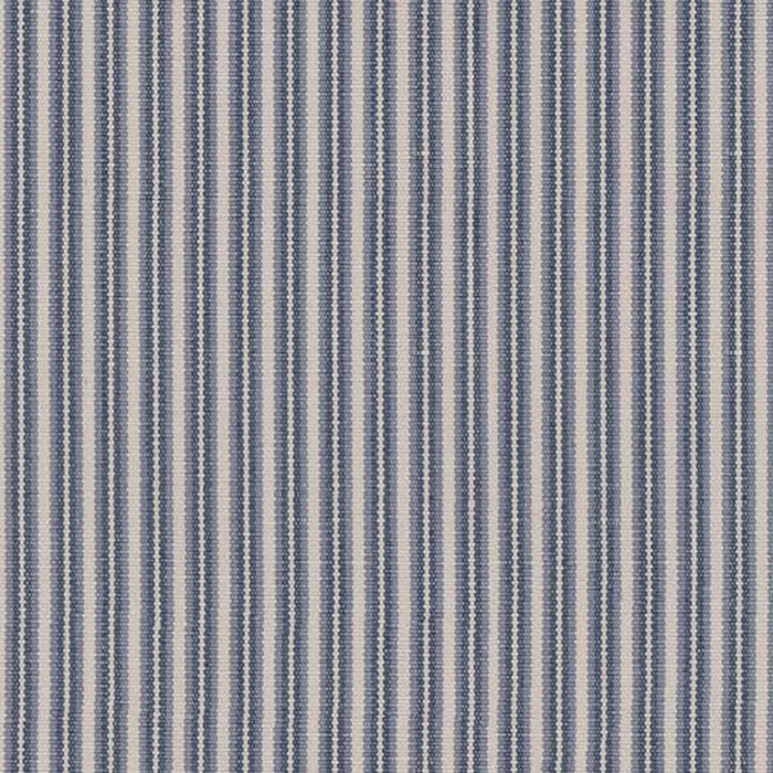 Brunschwig & Fils Chamas Stripe Indigo Fabric 8017103.50.0