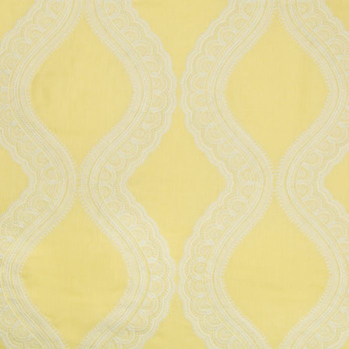 Brunschwig & Fils Isoline Emb Canary Fabric 8017106.14.0