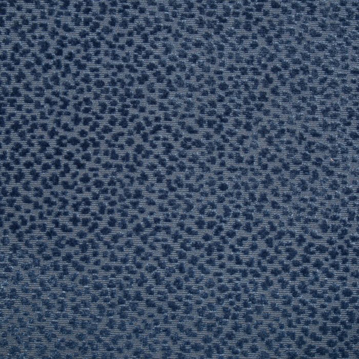 Brunschwig & Fils La Panthere Velvet Blue Fabric 8017126.5.0