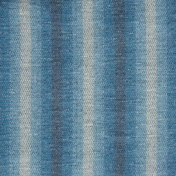 Brunschwig & Fils Les Ombres Stripe Lapis Fabric 8017132.55.0