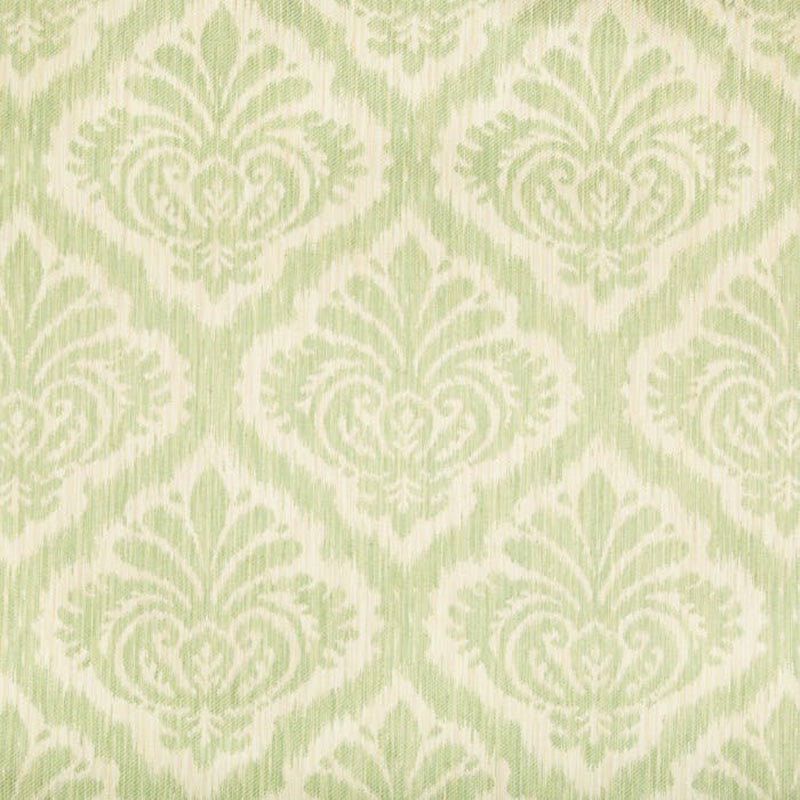 Brunschwig & Fils Durbar Tait Strie Ii Celery Fabric 8017137.3.0