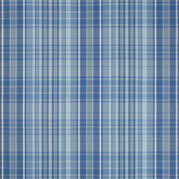 Brunschwig & Fils Guernsey Check Blue Fabric 8019101.5.0