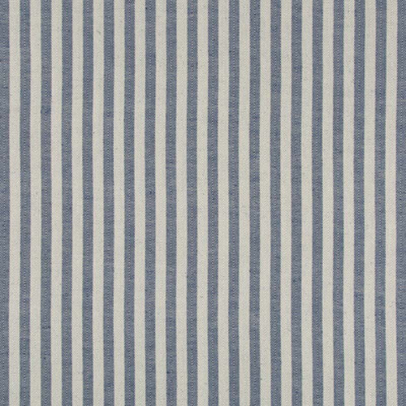 Brunschwig & Fils Rollo Stripe Indigo Fabric 8019102.50.0