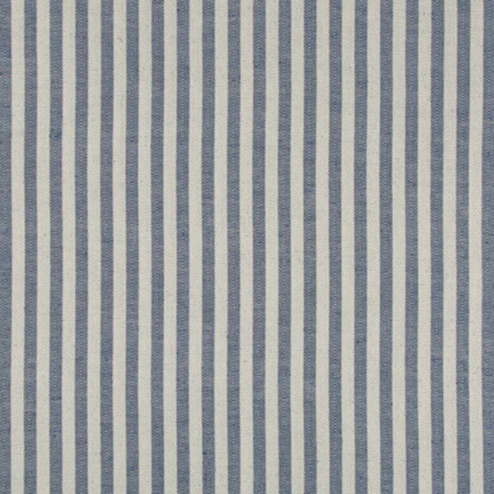 Brunschwig & Fils Rollo Stripe Indigo Fabric 8019102.50.0