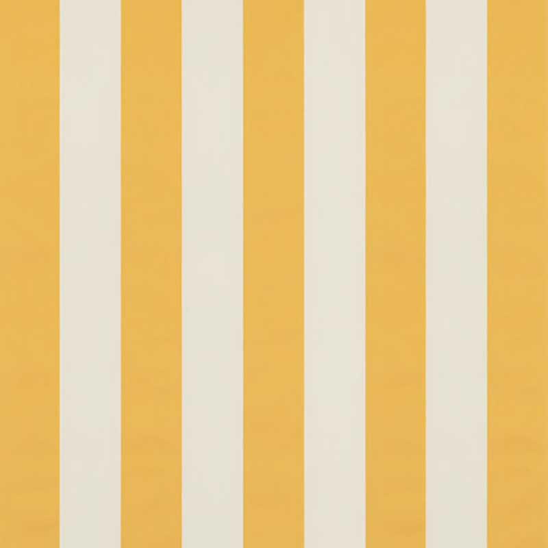 Brunschwig & Fils Robec Stripe Yellow Fabric 8019104.40.0