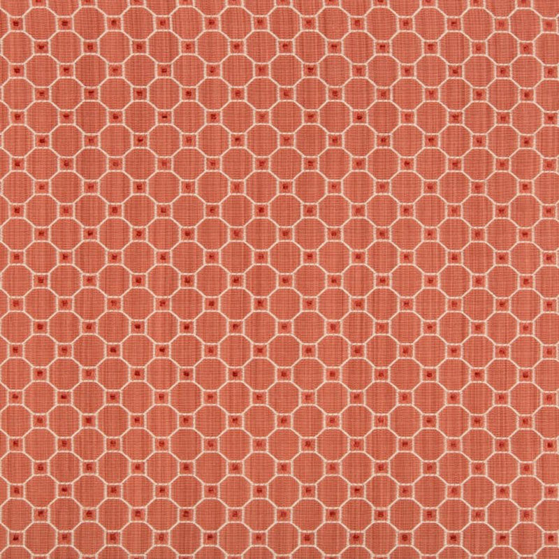 Brunschwig & Fils Tanneurs Woven Coral Fabric 8019123.197.0