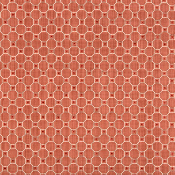 Brunschwig & Fils Tanneurs Woven Coral Fabric 8019123.197.0