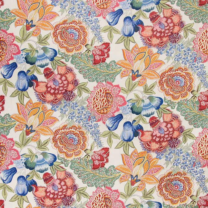 Brunschwig & Fils Karabali Print Jewel Fabric 8020101.195.0