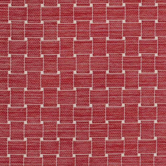 Brunschwig & Fils Beaumois Woven Red Fabric 8020108.19.0