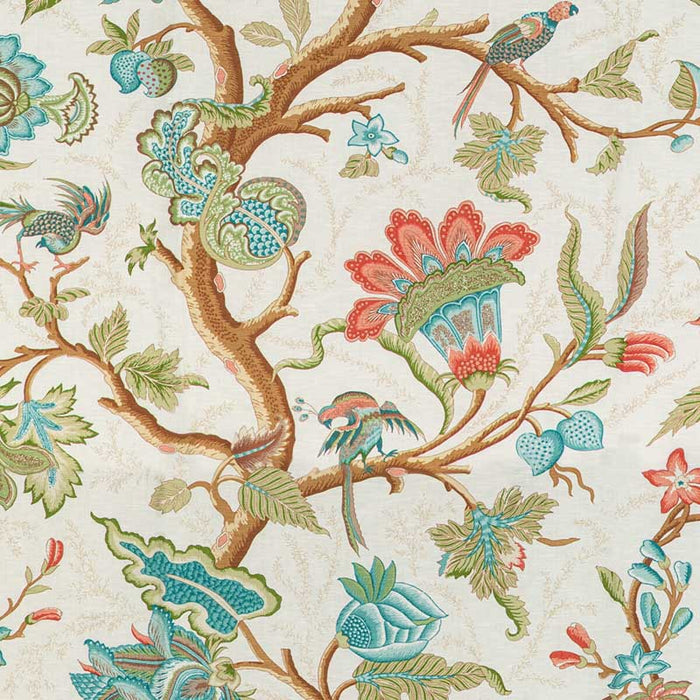 Brunschwig & Fils Louverne Print Multi Fabric 8020121.73.0