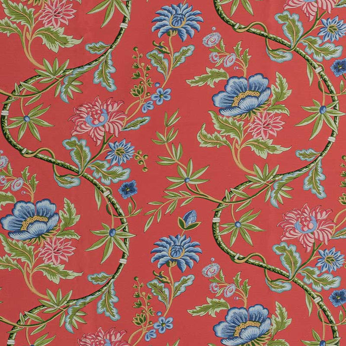 Brunschwig & Fils Veronique Print Red Fabric 8020122.19.0