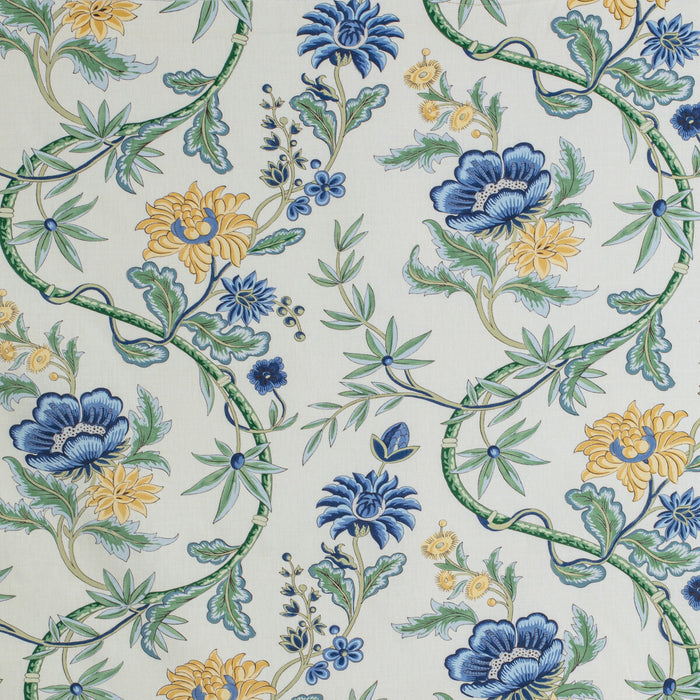 Brunschwig & Fils Veronique Print Delft Fabric 8020122.5040.0