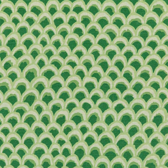 Brunschwig & Fils Pave Ii Print Green Fabric 8020126.3.0