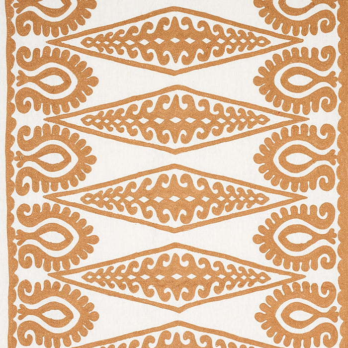 Schumacher Seema Gold Fabric Sample 80212