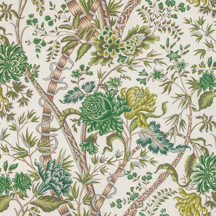 Brunschwig & Fils Luberon Print Green/Leaf Fabric 8022100.333.0