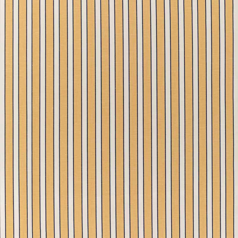 Brunschwig & Fils Rouen Stripe Yellow Fabric 8022117.450.0