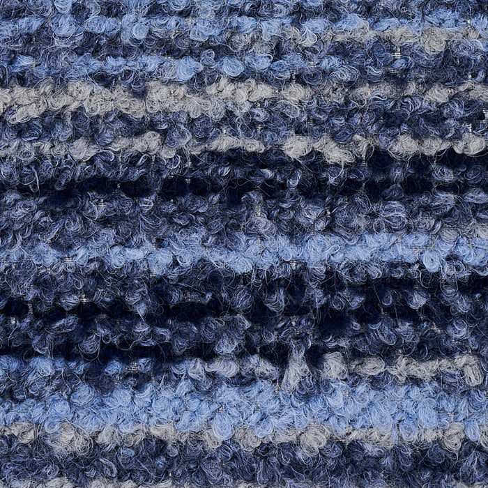 Schumacher Bensley Boucle Blue Fabric Sample 80250