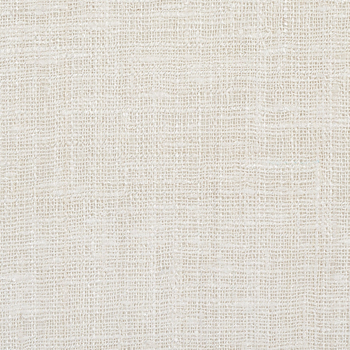 Schumacher Rustic Silk Matka Ivory Fabric Sample 80260