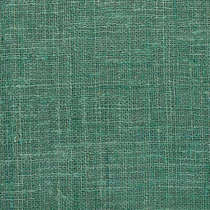 Schumacher Rustic Silk Matka Sea Glass Fabric Sample 80261