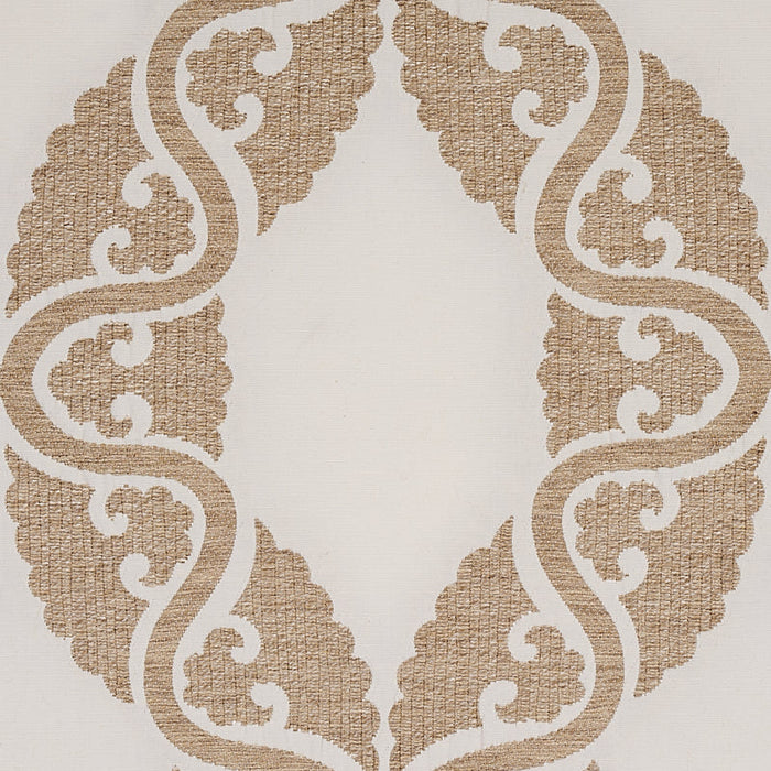 Schumacher Siljan Ivory Fabric Sample 80310