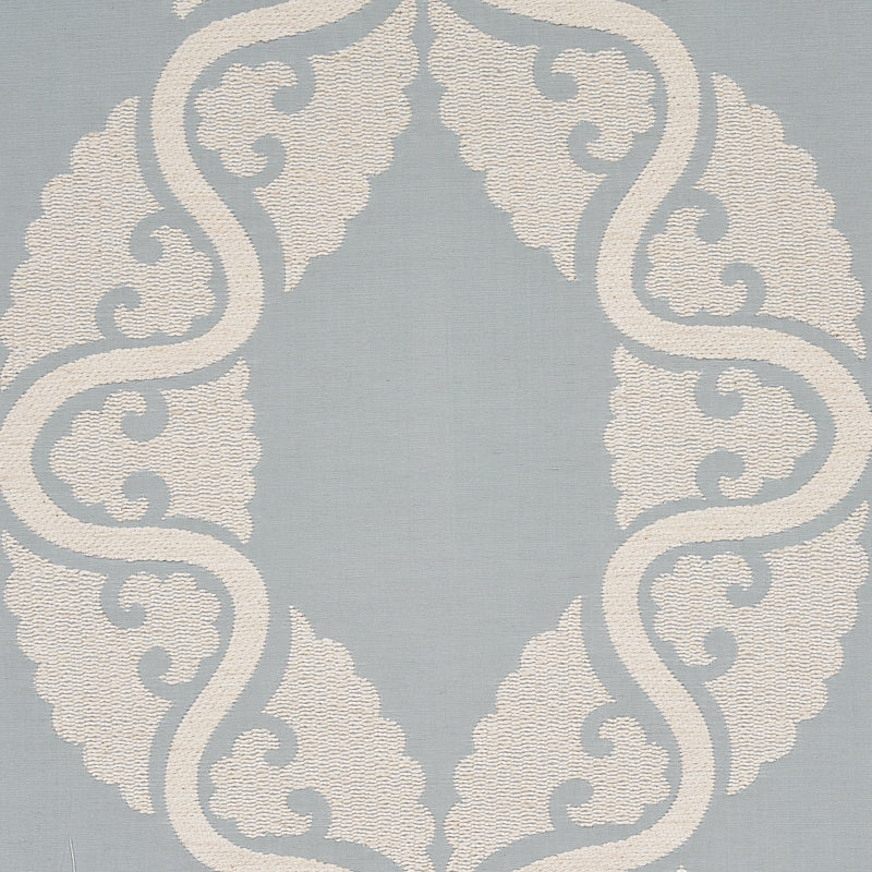 Schumacher Siljan Sky Fabric Sample 80311