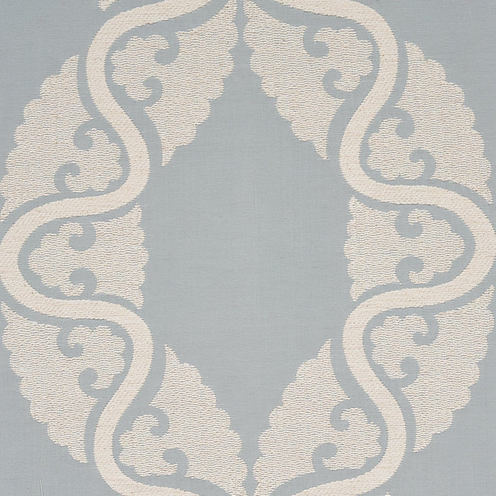 Schumacher Siljan Sky Fabric Sample 80311