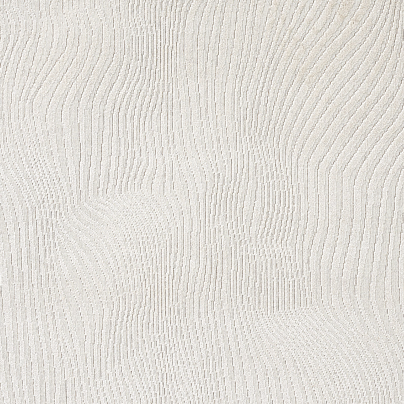 Schumacher Gunta Cut Velvet Ivory Fabric 80360