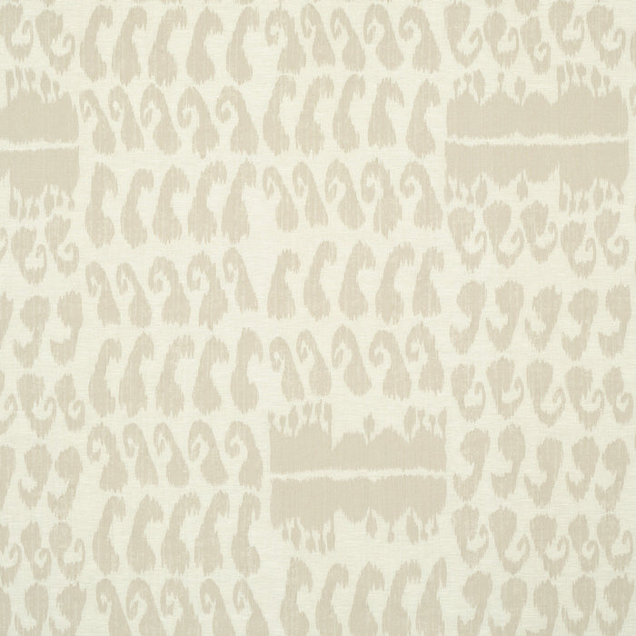 Schumacher Nallamala Fabric Ivory Fabric Sample 80380