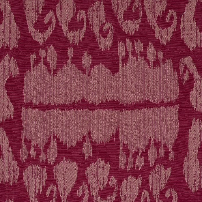 Schumacher Nallamala Fabric Garnet Fabric Sample 80382