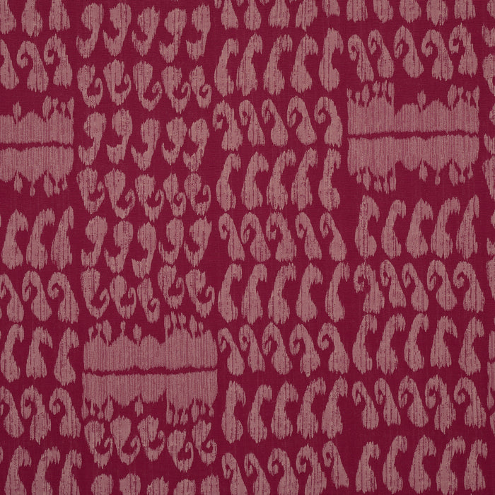 Schumacher Nallamala Fabric Garnet Fabric 80382