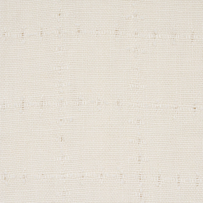 Schumacher Elin Check Ivory Fabric Sample 80410