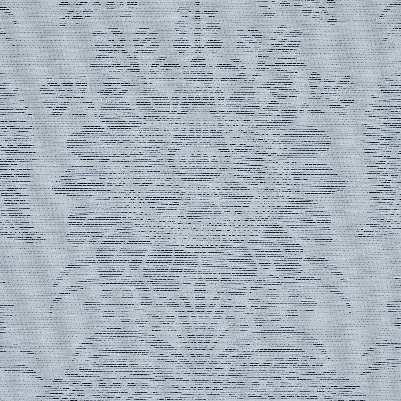 Schumacher Greta Damask Blue Fabric 80420