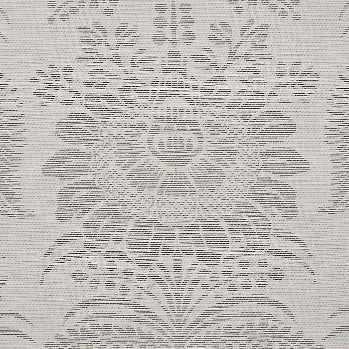 Schumacher Greta Damask Grey Fabric Sample 80421