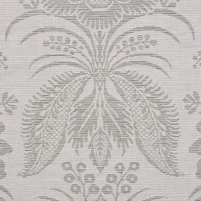 Schumacher Greta Damask Grey Fabric Sample 80421