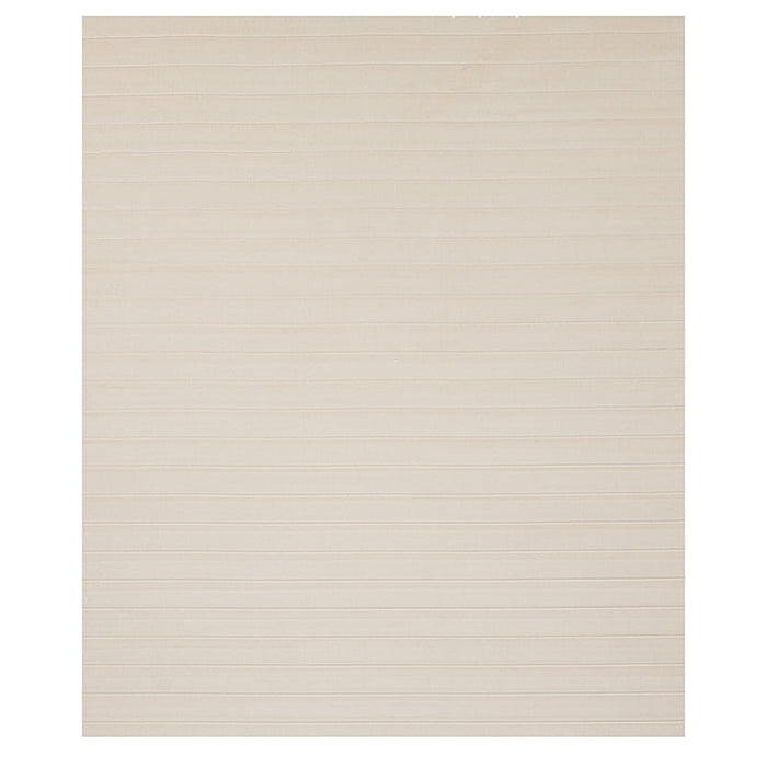 Schumacher Frederika Channeled Velvet Ivory Fabric Sample 80460