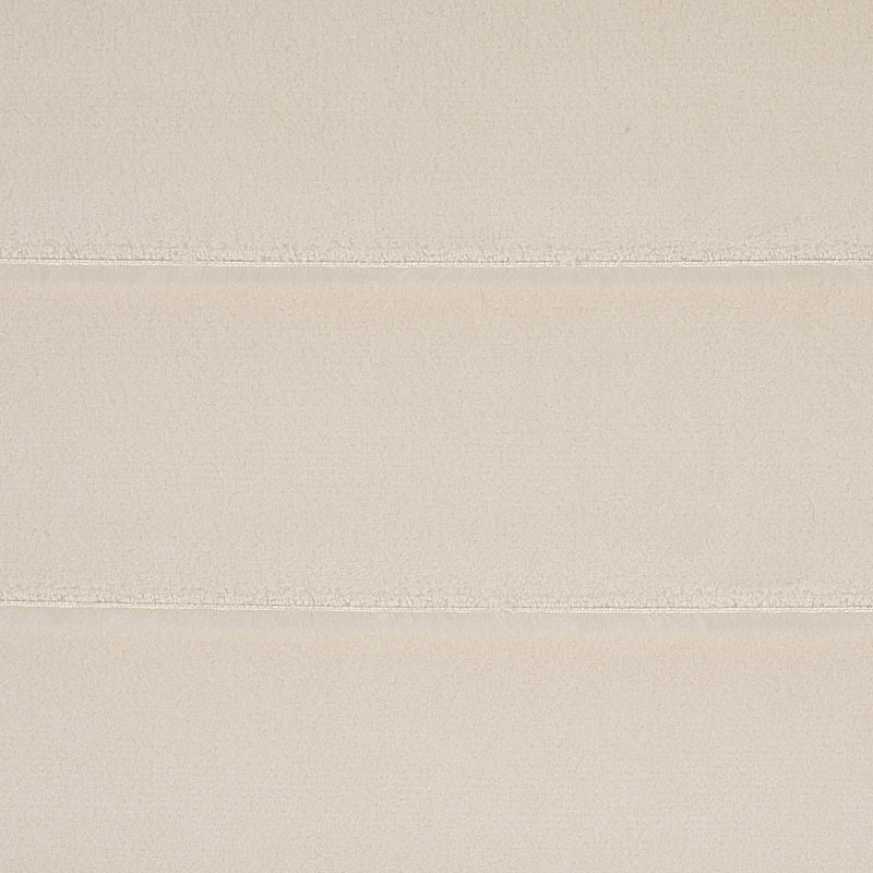 Schumacher Frederika Channeled Velvet Ivory Fabric 80460