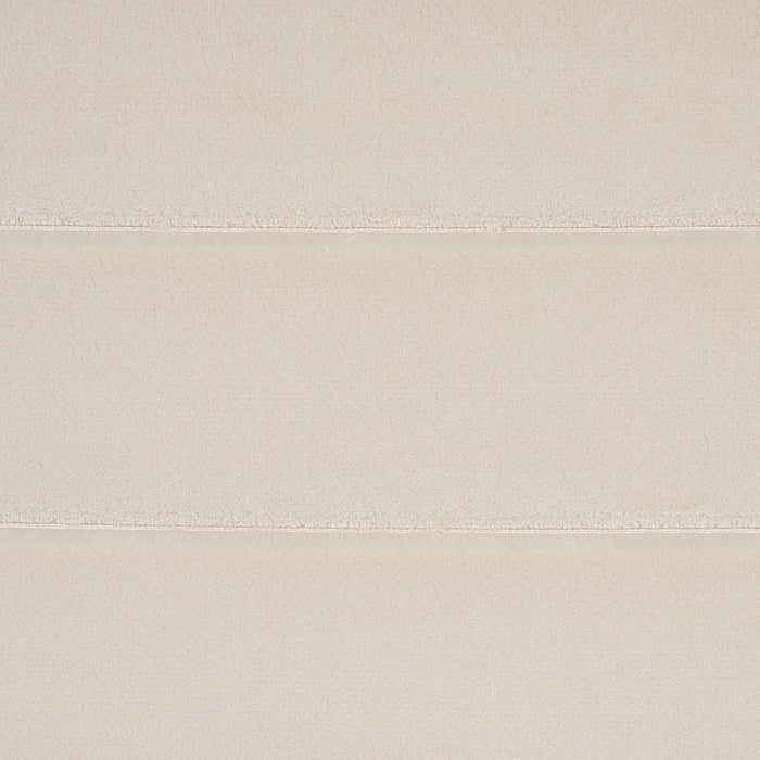 Schumacher Frederika Channeled Velvet Ivory Fabric 80460