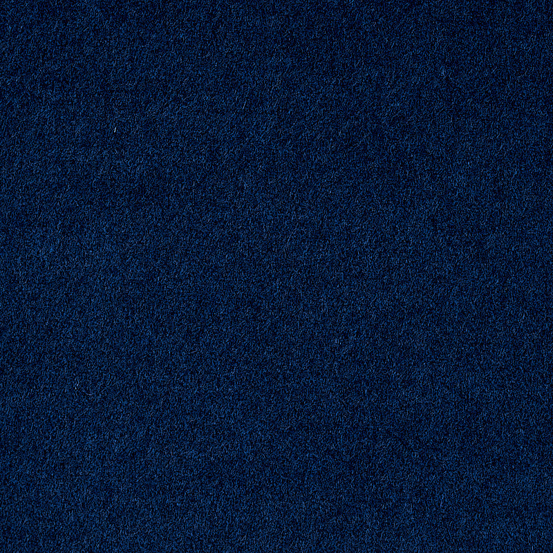 Schumacher Hermine Virgin Wool Navy Fabric 80474