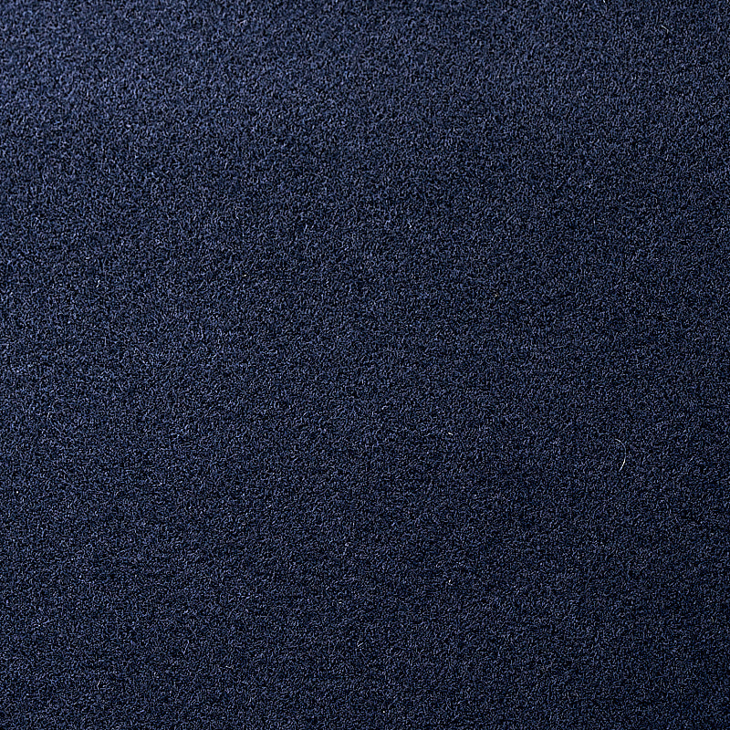 Schumacher Karla Fleeced Wool Navy Fabric 80510