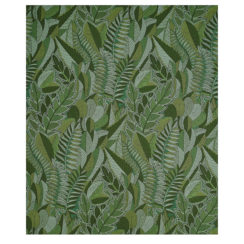 Schumacher Japura Forest Green Fabric Sample 80560