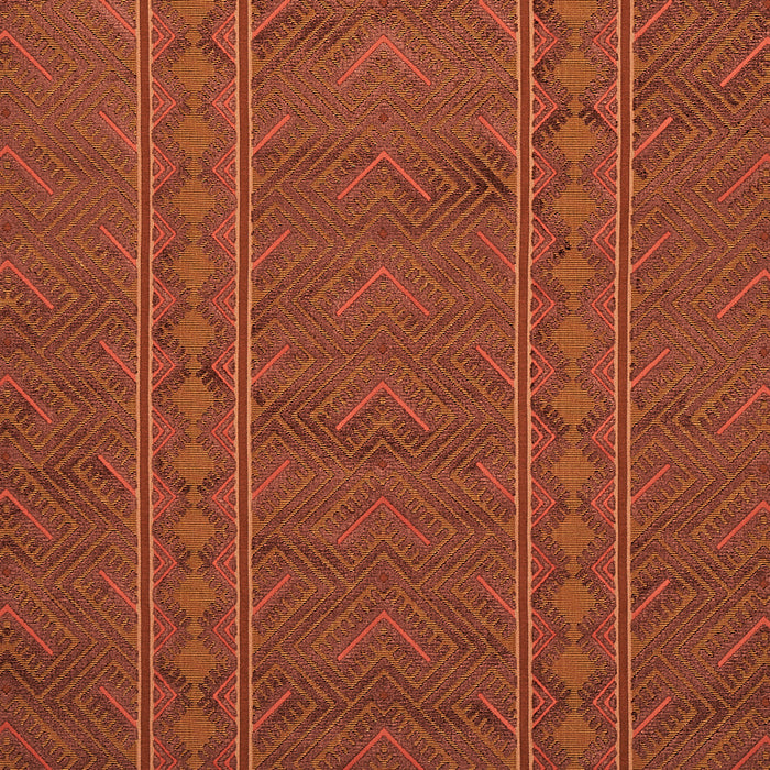 Schumacher Parvin Velvet Copper Fabric 80652