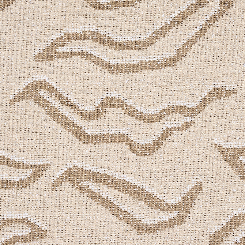 Schumacher Kata Light Neutral Fabric Sample 80681