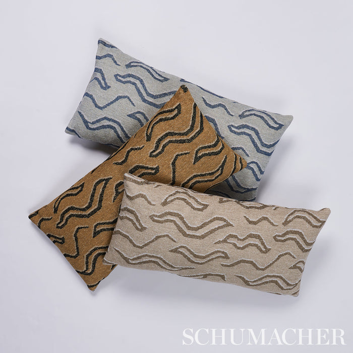 Schumacher Kata Light Neutral Fabric Sample 80681