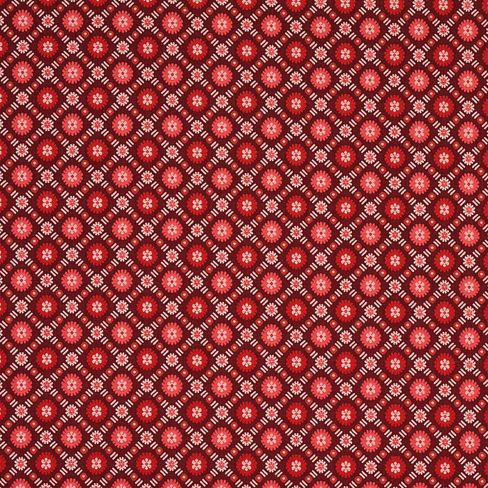 Schumacher Larissa Burgundy Fabric 80771