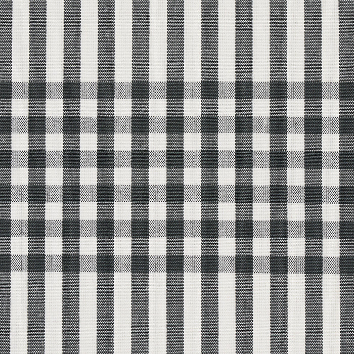 Schumacher Bergen Plaid Slate Fabric Sample 80800