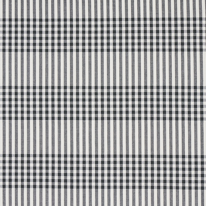 Schumacher Bergen Plaid Slate Fabric Sample 80800