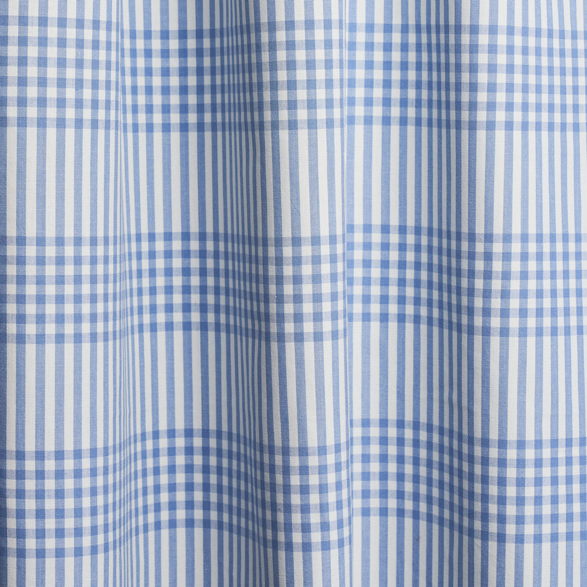 Schumacher Bergen Plaid Sky Fabric 80803